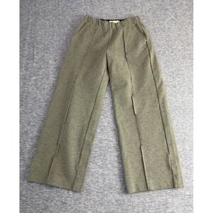 Everlane Pant Stretch Elastic Waist Slacks Gray Drawstring Women Size XS